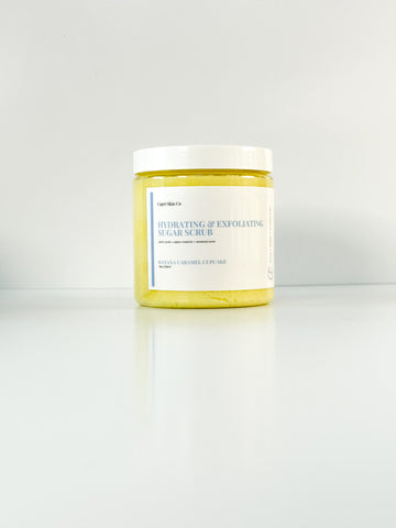 Banana Caramel Cupcake Foaming Scrub