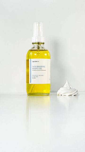 Banana Caramel Cupcake Body Oil
