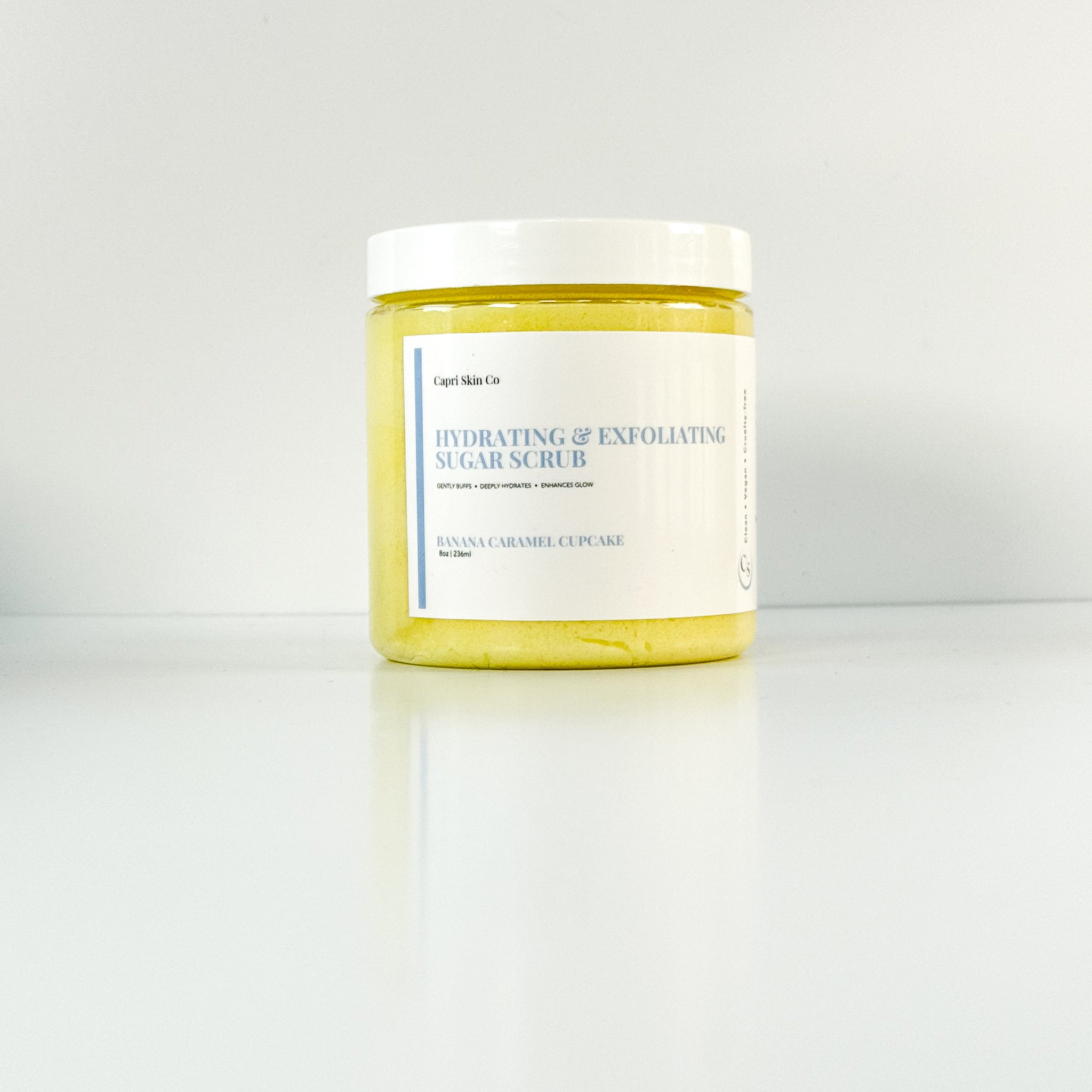 Banana Caramel Cupcake Foaming Scrub