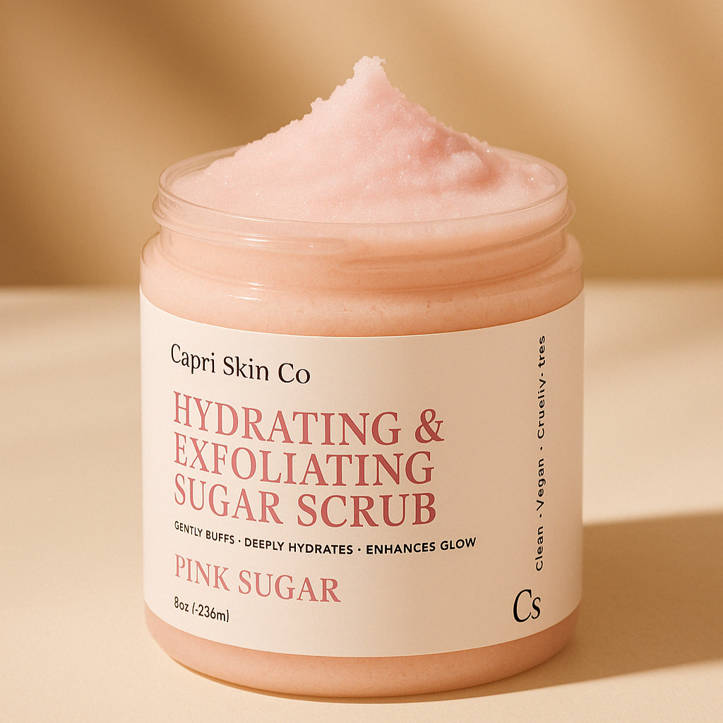 Pink Sugar Foaming Body Scrub