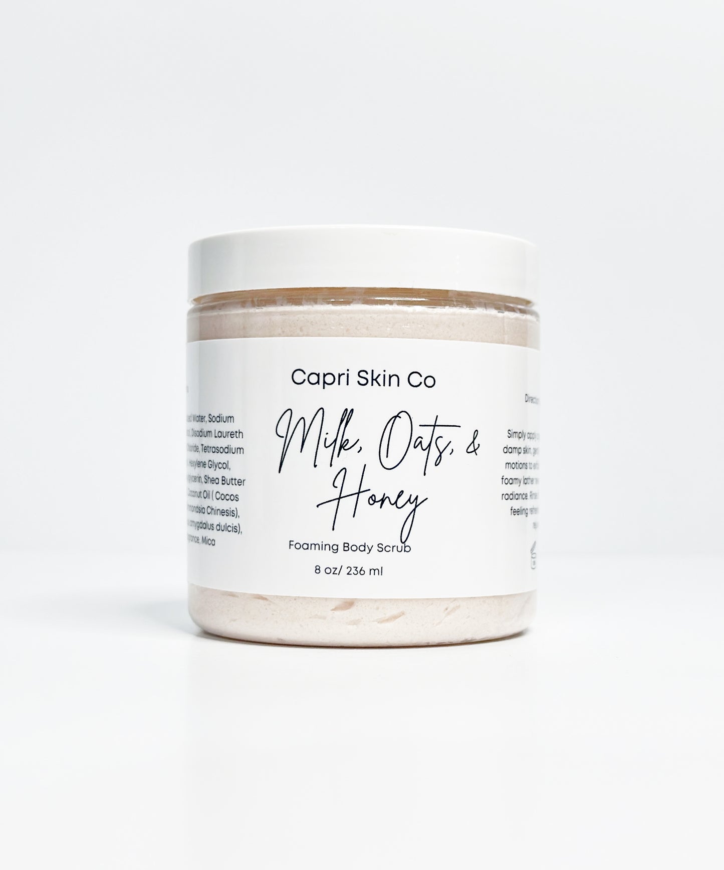 Milk, Oats & Honey Foaming Scrub