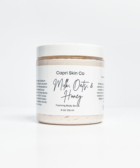 Milk, Oats & Honey Foaming Scrub