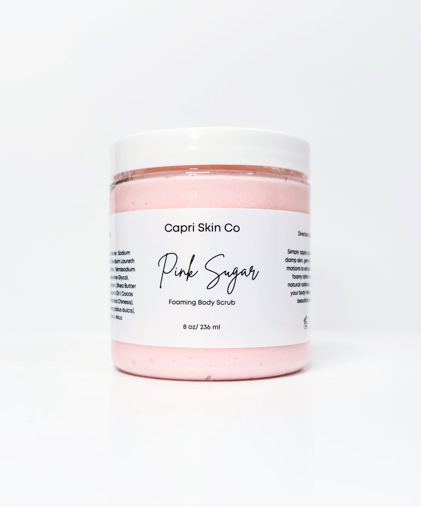 Pink Sugar Foaming Body Scrub