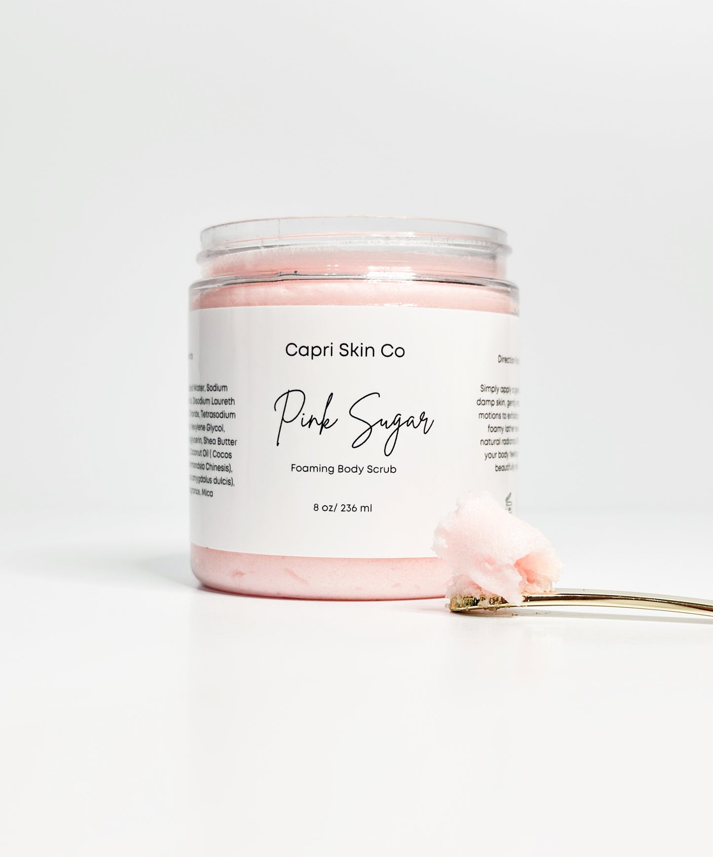 Pink Sugar Foaming Body Scrub